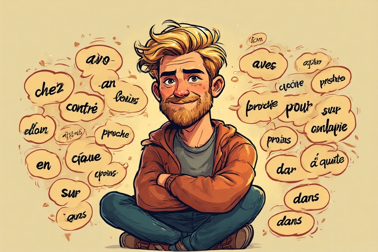 Les prépositions en français